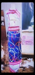 Pinko Silk Dress Maxi Size 40